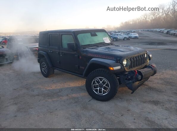1C4PJXFN4TW185565 2026 JEEP WRANGLER Черный Передняя правая четверть