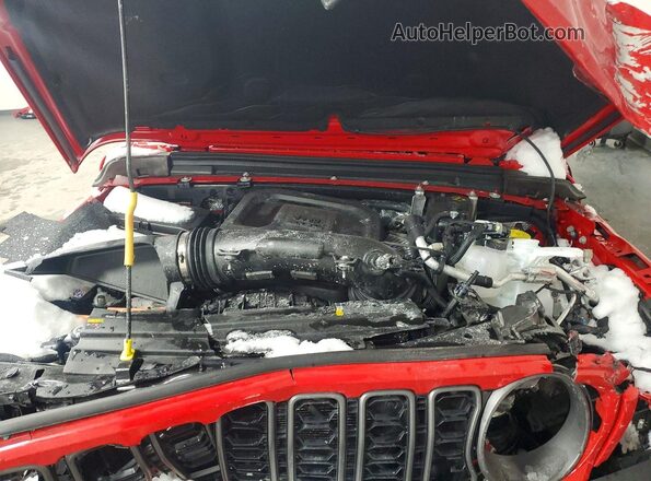 1C4PJXFN8TW185536 2026 JEEP WRANGLER Red Вид задньої частини салону