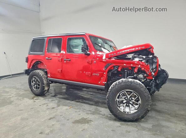 1C4PJXFN8TW185536 2026 JEEP WRANGLER Red Передня права чверть