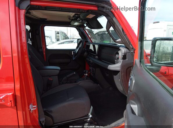1C4PJXFNXTW194674 2026 JEEP WRANGLER Red Widok wnętrza z przodu