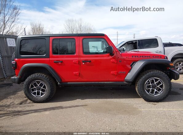 1C4PJXFNXTW194674 2026 JEEP WRANGLER Red Widok wnętrza z tyłu