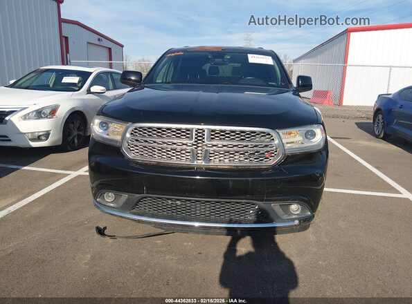 1C4RDHAG0HC736792 2017 DODGE DURANGO Черный Вид щитка приборов