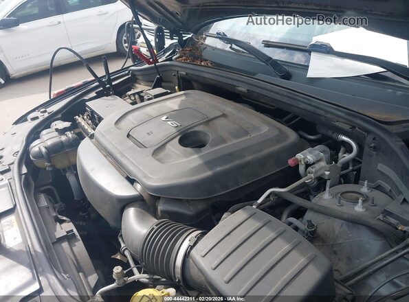 1C4RDHDG0GC353025 2016 DODGE DURANGO Черный Вид сзади