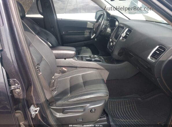 1C4RDHDG0GC353025 2016 DODGE DURANGO Черный Вид салона спереди