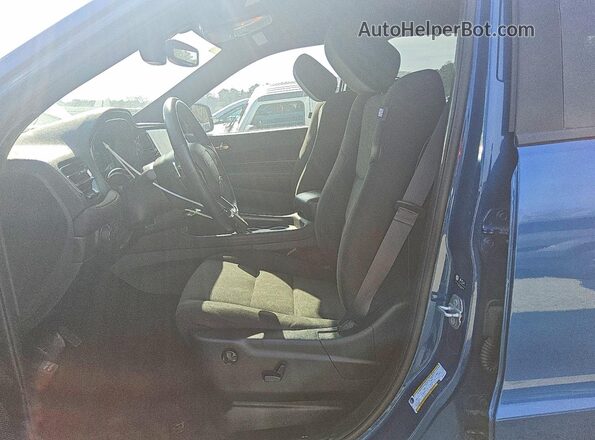 1C4RDHDG1SC534627 2025 DODGE DURANGO Синий Вид салона спереди