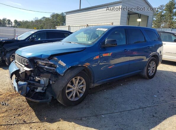 1C4RDHDG1SC534627 2025 DODGE DURANGO Синий Передняя левая четверть