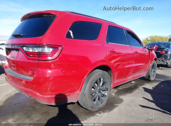 1C4RDHDG4JC261617 2018 DODGE DURANGO Красный Задняя правая четверть