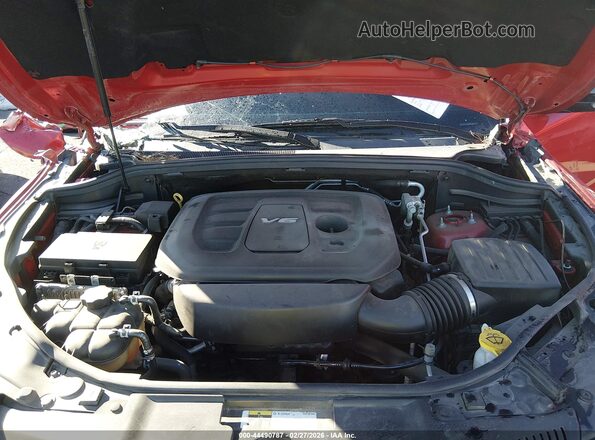 1C4RDHDG4JC261617 2018 DODGE DURANGO Красный Вид сзади
