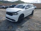 2017 Dodge Durango Gt Rwd Белый vin: 1C4RDHDG5HC869821