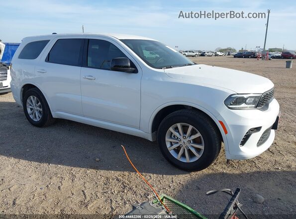 1C4RDHDG6TC157665 2026 DODGE DURANGO Белый Передняя правая четверть