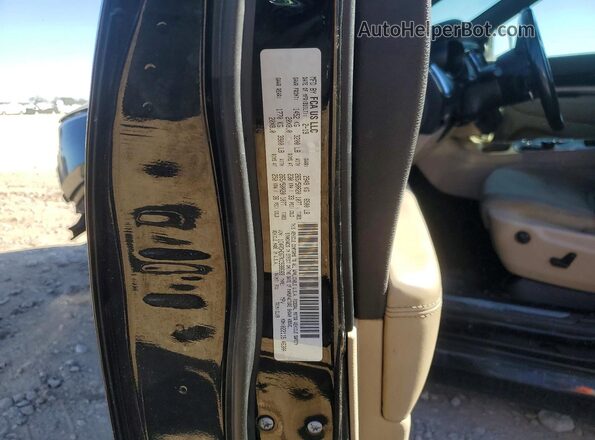 1C4RDHDG7KC598669 2019 DODGE DURANGO Black VIN կոդի պիտակի տեսք