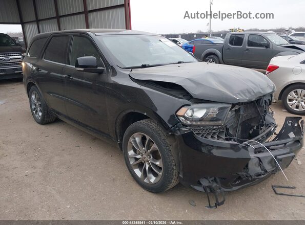 1C4RDHDG9KC779062 2019 DODGE DURANGO Черный Передняя правая четверть