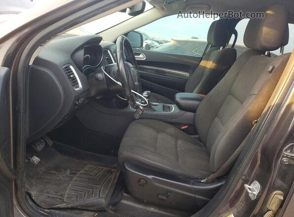 1C4RDJAG9LC249283 2020 DODGE DURANGO Gray Widok wnętrza z przodu