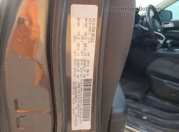 1C4RDJAG9LC249283 2020 DODGE DURANGO Gray Widok wnętrza 360 stopni