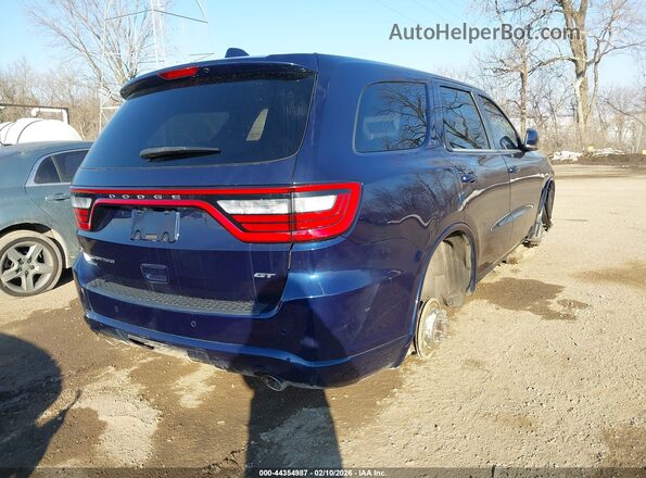 1C4RDJDG0HC798938 2017 DODGE DURANGO Dark Blue Задняя правая четверть