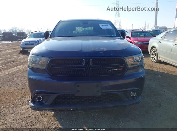 1C4RDJDG0HC798938 2017 DODGE DURANGO Dark Blue Вид панели приборов