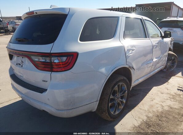 1C4RDJDG0LC116410 2020 DODGE DURANGO Белый Задняя правая четверть
