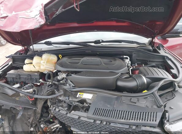 1C4RDJDG1LC309522 2020 DODGE DURANGO Красный Вид сзади