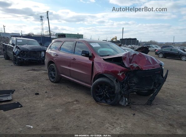 1C4RDJDG1LC309522 2020 DODGE DURANGO Красный Передняя правая четверть