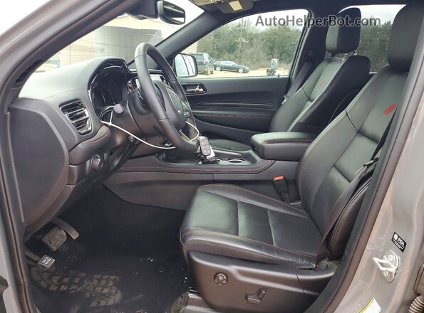 1C4RDJDG1SC537499 2025 DODGE DURANGO Серый Вид салона спереди