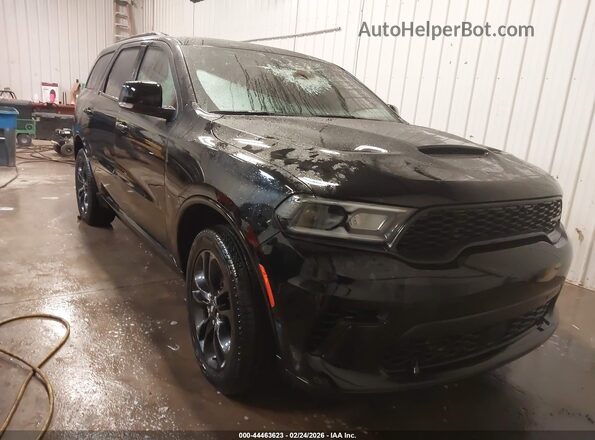 1C4RDJDG1TC179273 2026 DODGE DURANGO Черный Передняя правая четверть
