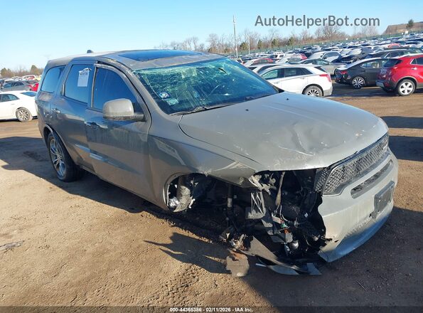 1C4RDJDG2LC395486 2020 DODGE DURANGO Серый Передняя правая четверть