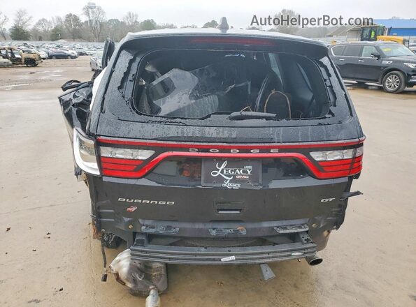 1C4RDJDG2NC224899 2022 DODGE DURANGO Черный Вид сзади