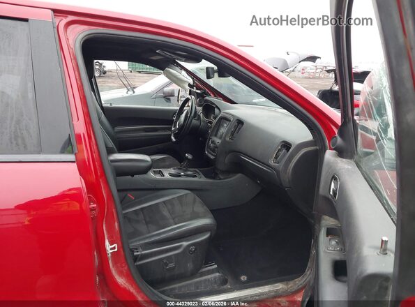 1C4RDJDG3KC708253 2019 DODGE DURANGO Красный Вид салона спереди
