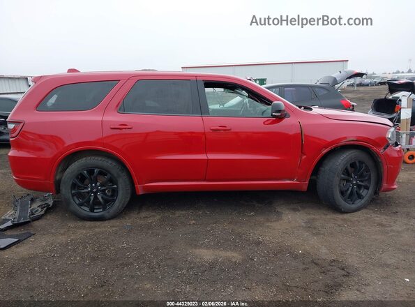 1C4RDJDG3KC708253 2019 DODGE DURANGO Красный Вид задней части салона