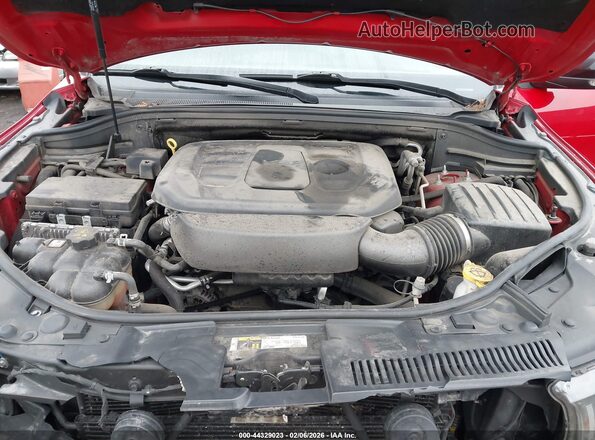 1C4RDJDG3KC708253 2019 DODGE DURANGO Красный Вид сзади