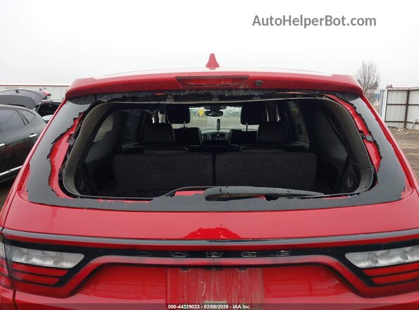 1C4RDJDG3KC708253 2019 DODGE DURANGO Красный 