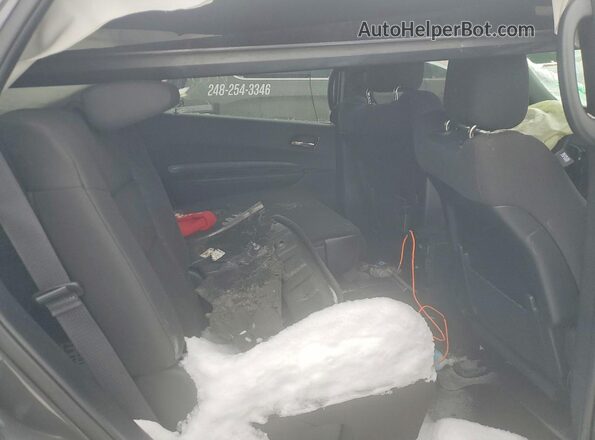 1C4RDJDG4TC183544 2026 DODGE DURANGO Серый Вид задней части салона