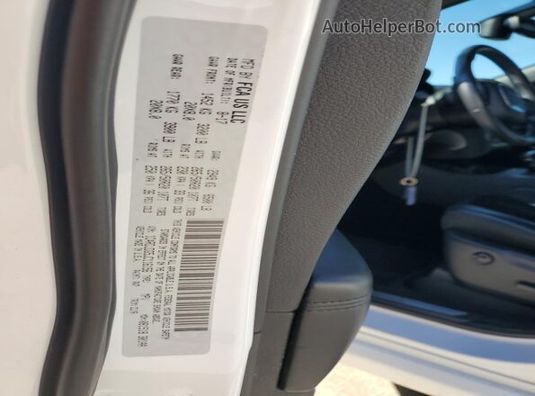 1C4RDJDG5JC116156 2018 DODGE DURANGO White Widok komory silnika