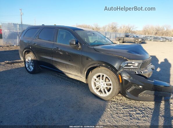 1C4RDJDG6SC542116 2025 DODGE DURANGO Черный Передняя правая четверть