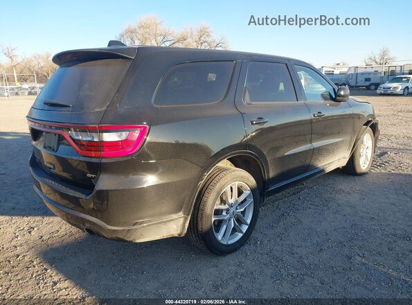 1C4RDJDG6SC542116 2025 DODGE DURANGO Черный Задняя правая четверть