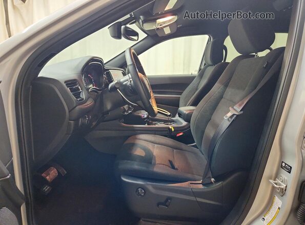 1C4RDJDG8SC541825 2025 DODGE DURANGO Серебряный Вид салона спереди