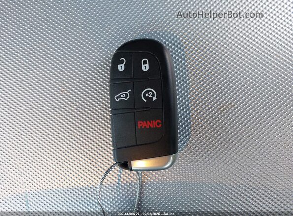 1C4RDJDG8TC184440 2026 DODGE DURANGO Черный Вид панели приборов