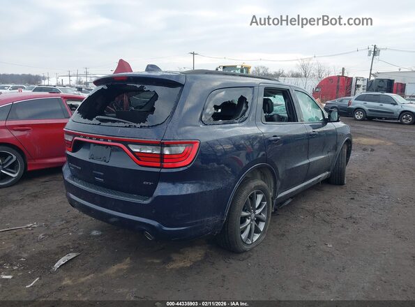 1C4RDJDG9HC945113 2017 DODGE DURANGO Синий Вид спереди