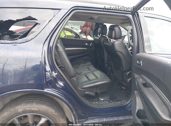 1C4RDJDG9HC945113 2017 DODGE DURANGO Синий Вид наклейки с VIN-кодом
