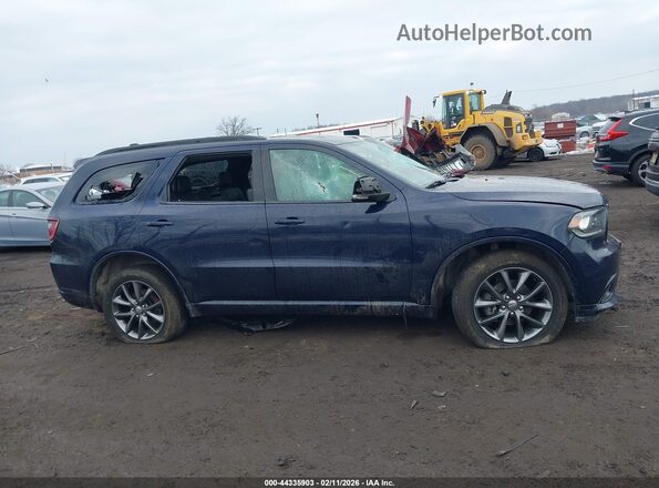 1C4RDJDG9HC945113 2017 DODGE DURANGO Синий Вид задней части салона