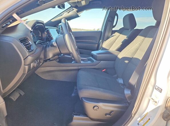 1C4RDJDGXTC183872 2026 DODGE DURANGO Белый Вид салона спереди
