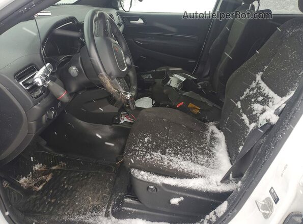 1C4RDJFG2PC631122 2023 DODGE DURANGO Белый Вид салона спереди