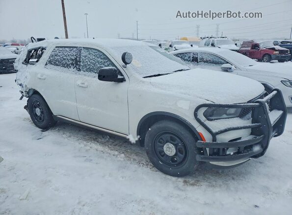 1C4RDJFG2PC631122 2023 DODGE DURANGO Белый Передняя правая четверть