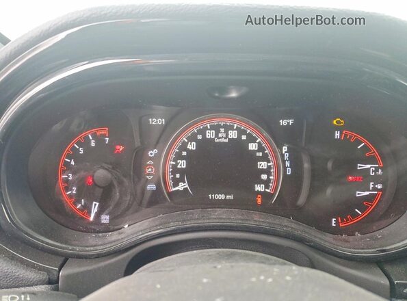 1C4RDJFG2PC631122 2023 DODGE DURANGO Белый Вид щитка приборов