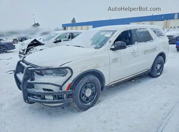 1C4RDJFG2PC631122 2023 DODGE DURANGO Белый Передняя левая четверть
