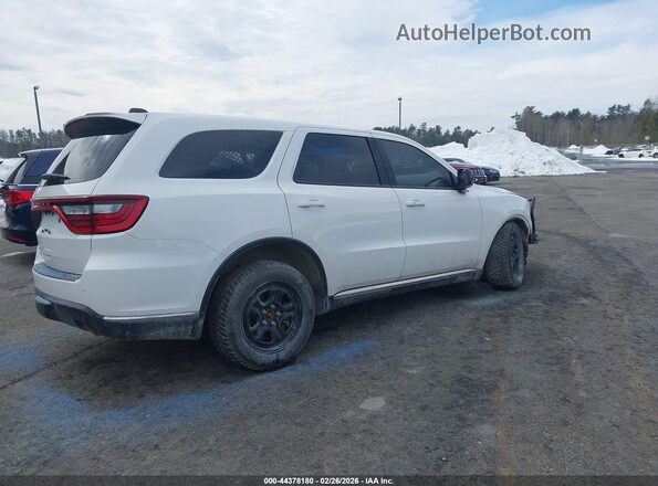 1C4RDJFG7PC676265 2023 DODGE DURANGO Белый Задняя правая четверть