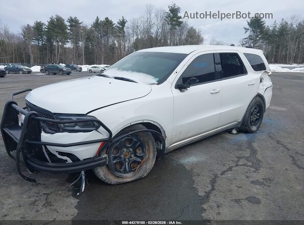 1C4RDJFG7PC676265 2023 DODGE DURANGO Белый Вид спереди