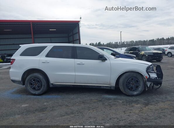 1C4RDJFG7PC676265 2023 DODGE DURANGO Белый Вид задней части салона