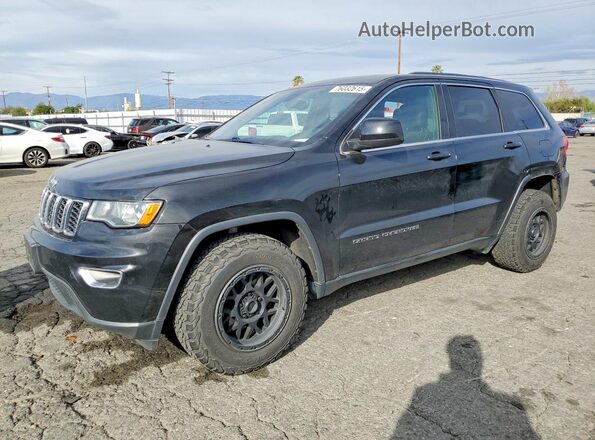 1C4RJEAG0HC813779 2017 JEEP GRAND Черный Передняя левая четверть