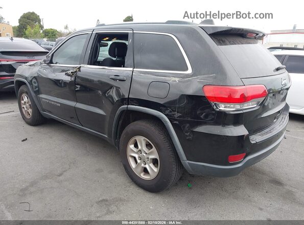 1C4RJEAG2HC696397 2017 JEEP GRAND CHEROKEE Черный Задняя левая четверть